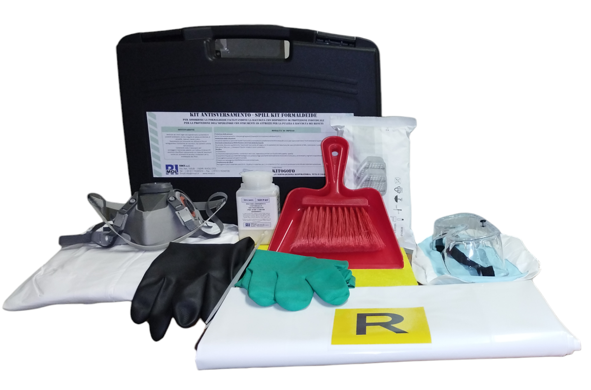 KIT060FO_kit_emergenza_antisversamento_sanita_formaldeide Rimol