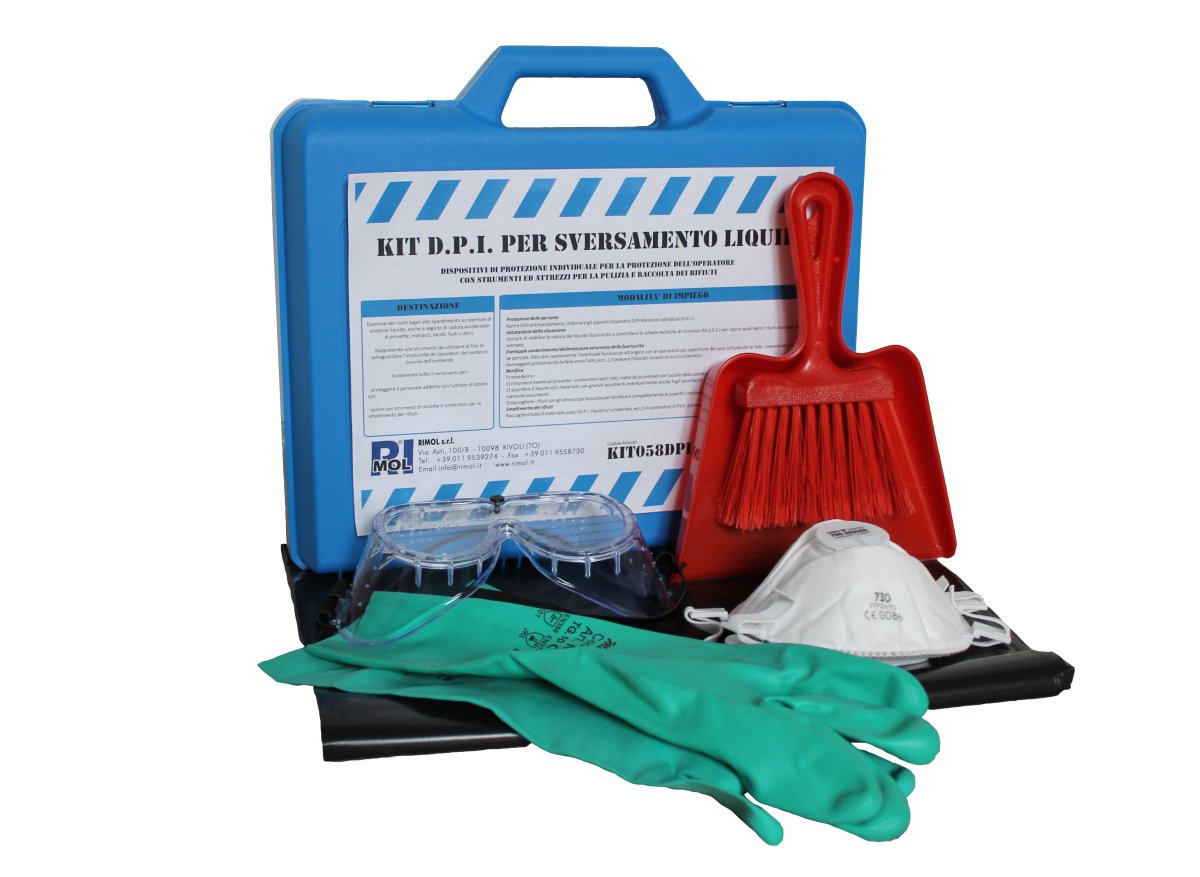 KIT058DPI_Kit_antisversamento_DPI_Sversamento_Liquidi_Rimol